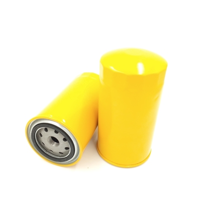 Customised Iron Filter Paper Spin On Oil Filter Element for Excavator Engine Parts