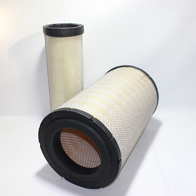 Fiberglass Air Filter Element for Truck Engine Part P777868 P777869 11033996 11033997