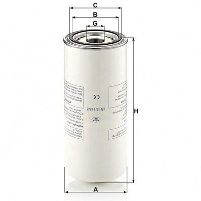 Air And Oil Separator Filter For Air Compressor LB-13145/3 P782909 OV 6076 OAS99047
