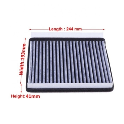 244*193*41mm Air Filter Element for Heavy Duey Truck Parts OE NO. 10365455