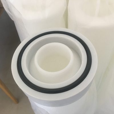 0.1 Micron PES Membrane Pleated Liquid Filter Cartridge for Food Industry Filtration