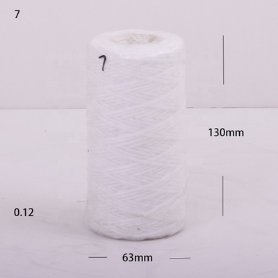 65*255mm Industrial Water Filter Nylon Mesh Filter Sediment Threaded Filter Element