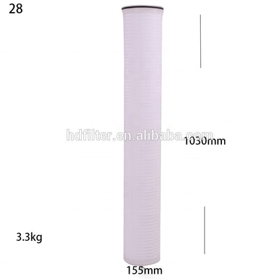 Energy Mining Industry PP Pleated Filter Cartridge for Water Filtration