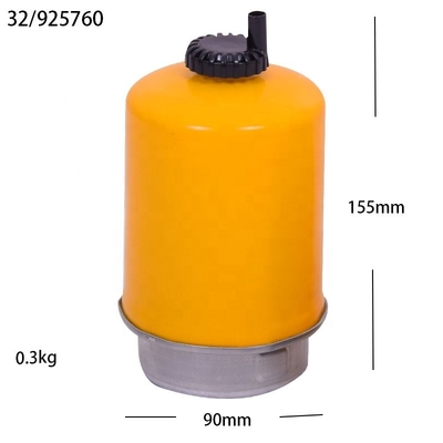 Diesel Fuel Filter Water Separator 32/925760 for Excavator 3cx 4cx Applicable Models