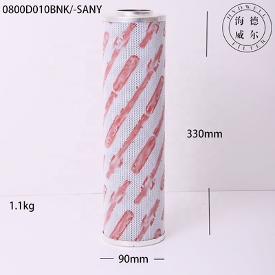 0800D010BNK SH75452FA Industrial Hydraulic Oil Filter Cartridge for OEM NO 0800D010BNK