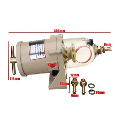 Marine Boat Trucks Parts 90GPH Diesel Fuel Filter Oil/Water Separator 500FG 500FH Assembly