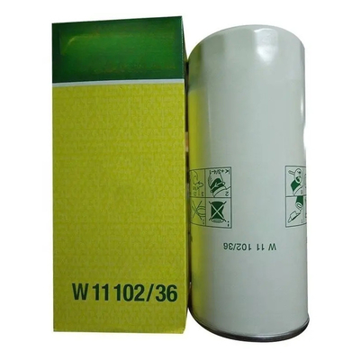 Hydwell Truck Engine Oil Filter Parts W11102/36 Size O D 108mm L 262 mm Manufacturing