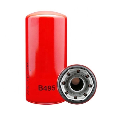 Truck Engine Parts Spin-on Lube Oil Filter B495 with Part Number and Standard Size