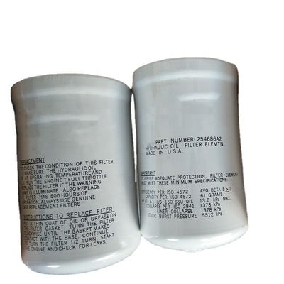 Hydraulic Oil Filter Element 254686A2 for Agricultural Machinery Tractors Energy Mining