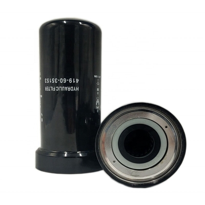 HYDRAULIC FILTER Cartridge 419-60-35153 for Komatsu Equipment Black by Hydwell