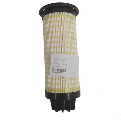 Truck Diesel Engine Parts 102*258mm Fuel Filter Element 523-4987 for Excavator Tractors