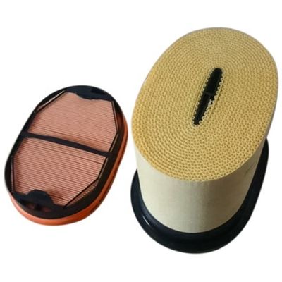 Hydwell Tractors Parts Honeycomb Air Filter Element P608766 P608765 for Excavator Truck