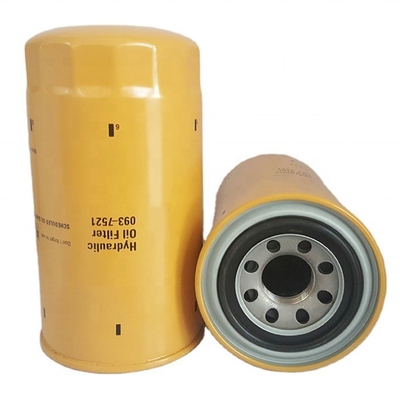 Iron Fiberglass Paper Hydraulic Oil Filter 093-7521 for CAT Excavator 312D 320D 323D2L