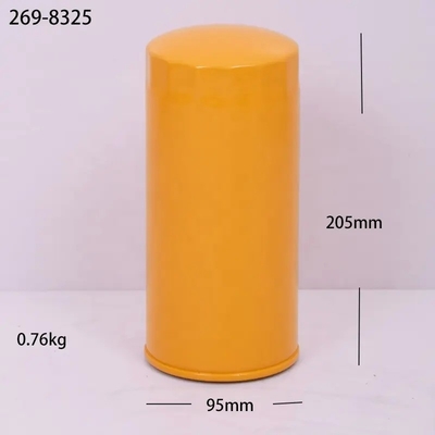 269-8325 Excavator Engine Parts Spin-on Lube Oil Filter Element with Iron Filter Paper