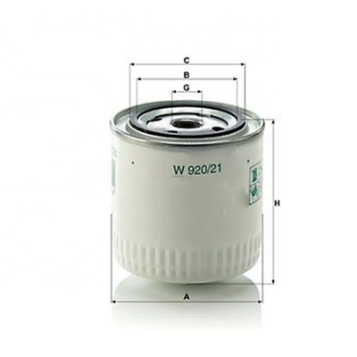 W920 Oil Filter for Truck Part Number SO 7108 EH6231459 2318500 30100071001