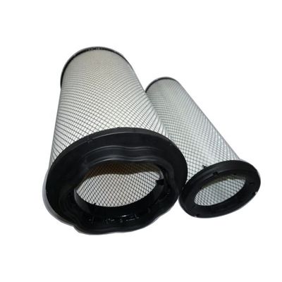 Fiberglass Air Filter Cartridge OEM 17500263 / 17500260 for Hydwell Excavator Parts