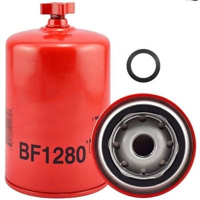 Tractor Fuel Filter / Water Separator with Drain BF1280 OEM Spin-On Filter