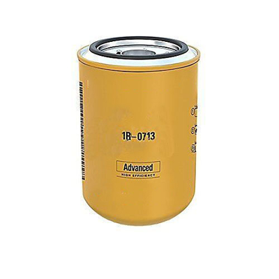 Excavator Oil Filter 1R-0713 P555570 with Filter Paper Iron Material