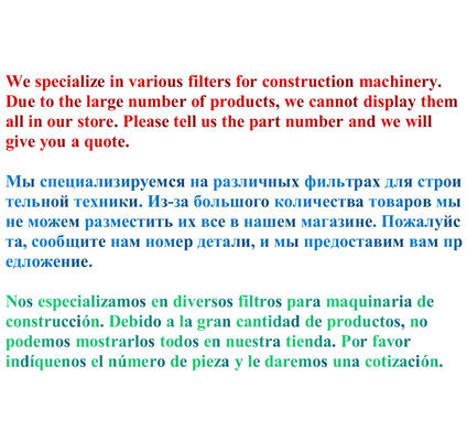 7C-1571 7C1571 Engine Air Filter For Excavator Standard Size for Enhanced Performance