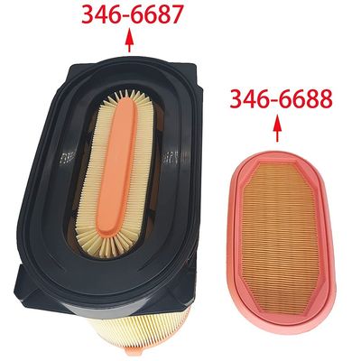 Direct Supply Honeycomb Air Filter Element 346-6687 346-6688 for Other Car Fitment