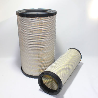 Fiberglass Air Filter Element for Truck Engine Part P777868 P777869 11033996 11033997