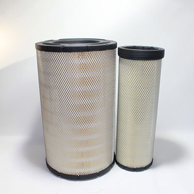 Fiberglass Air Filter Element for Truck Engine Part P777868 P777869 11033996 11033997