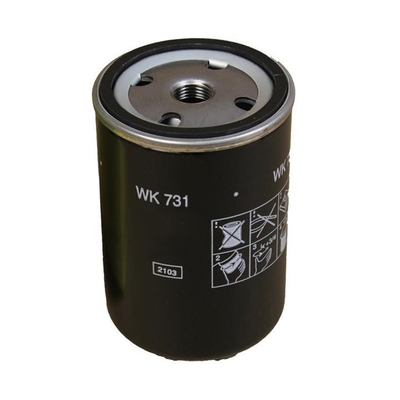 Diesel Truck Engine Spin-On Fuel Filter WK731 for Truck Model Truck Tractor Excavator
