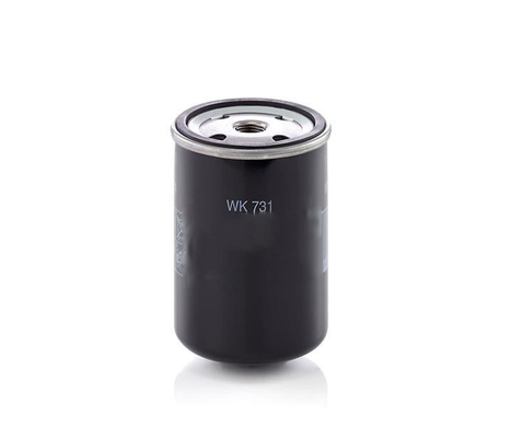 Diesel Truck Engine Spin-On Fuel Filter WK731 for Truck Model Truck Tractor Excavator