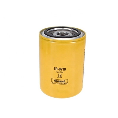 Excavator Truck Fuel Filter 1R0710 with Reference NO. 1R-0710 and Filter Paper