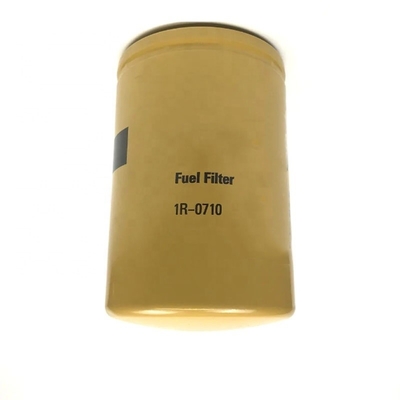Excavator Truck Fuel Filter 1R0710 with Reference NO. 1R-0710 and Filter Paper